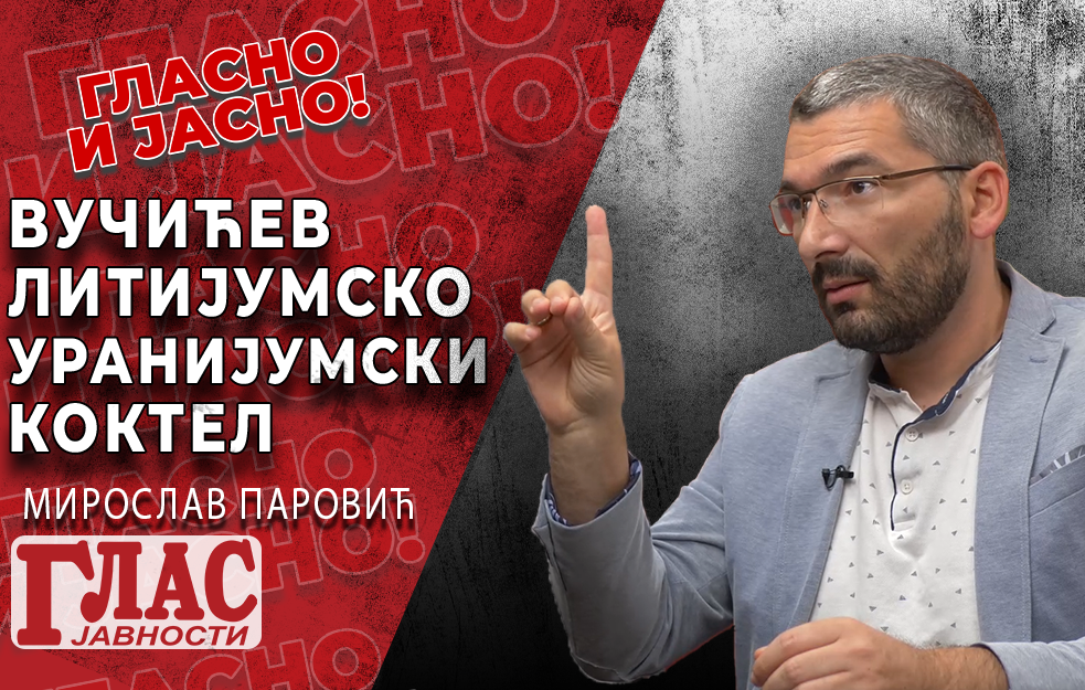 MIROSLAV PAROVIĆ: U ISTOČNOJ SRBIJI ĆE SKLADIŠTITI NUKLEARNI OTPAD (VIDEO)